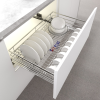Giá xoong nồi bát đĩa đa năng inox nan tròn DM70S