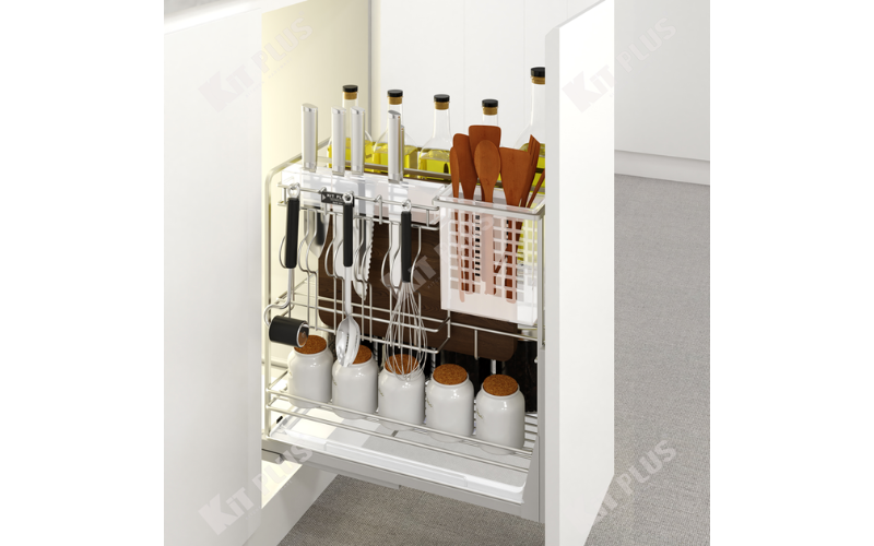 Giá dao thớt inox nan vuông DE30T