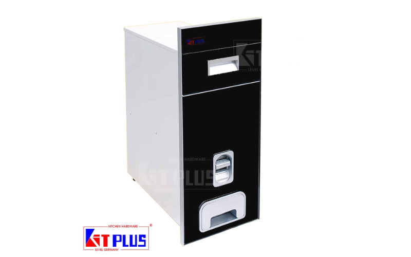 thùng gạo mặt gương màu đen RB29B
