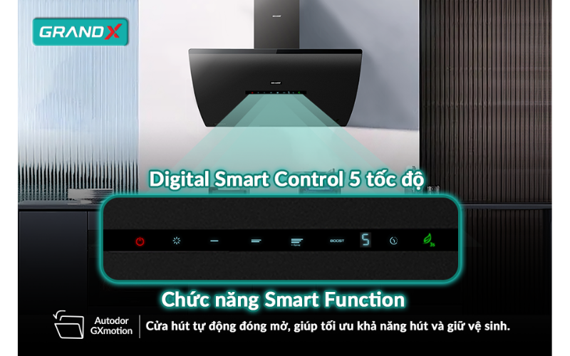MÁY HÚT MÙI GRANDX GX H90F87B