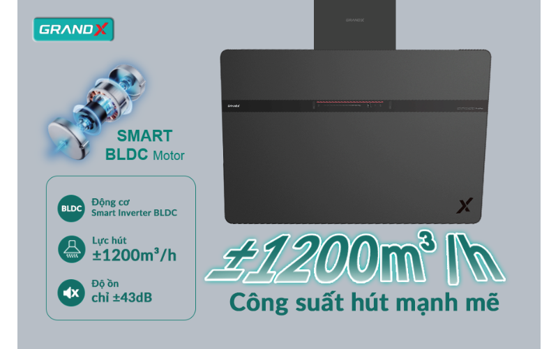MÁY HÚT MÙI GRANDX GX H70S86G
