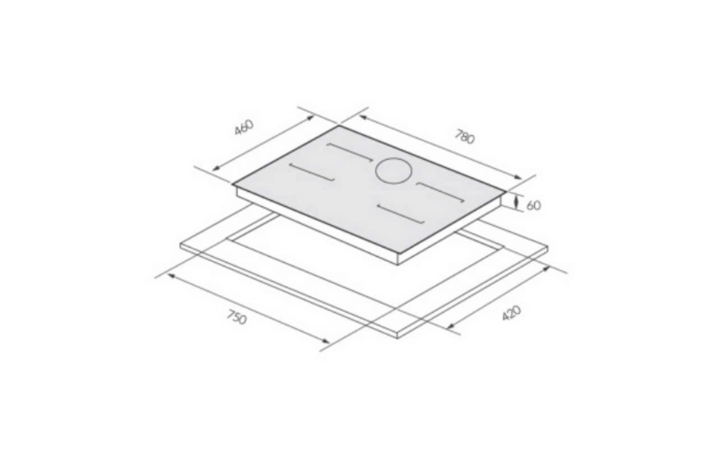 BẾP TỪ GRANDX GX IH736LUX