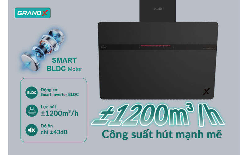MÁY HÚT MÙI GRANDX GX H70S86B