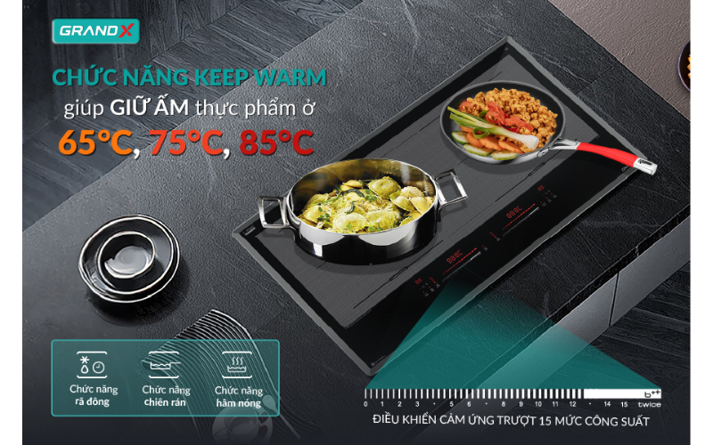 BẾP TỪ GRANDX GX IP859Pro