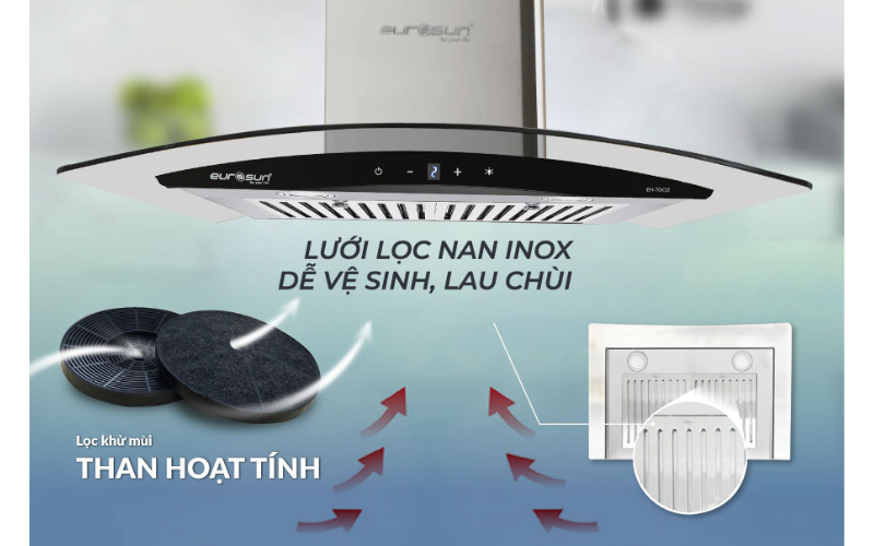 HÚT MÙI EUROSUN EH-90K32